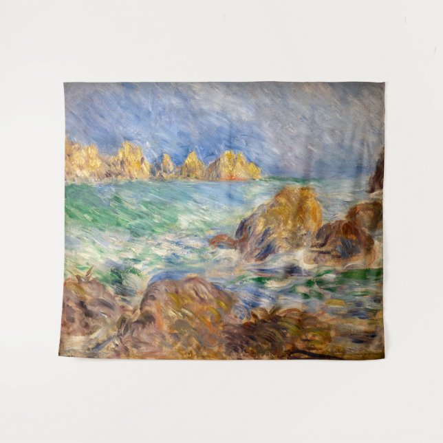Tapete De Parede Pierre-Auguste Renoir - Marine, Guernesey (Frente (Horizontal))