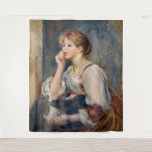 Tapete De Parede Pierre-Auguste Renoir - Mulher com uma Carta