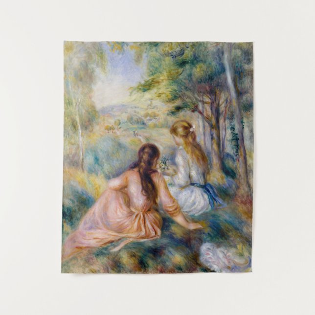 Tapete De Parede Pierre-Auguste Renoir - No Prado (Frente)