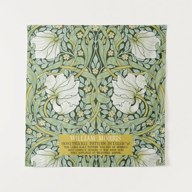 Tapete De Parede Pimpernel Design por William Morris (Frente)