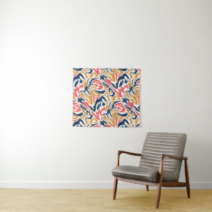 Tapete De Parede Pincel moderno abstrato sem soldadura trava multic