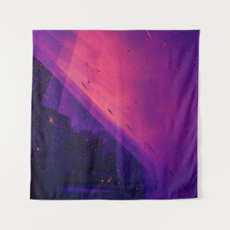 TAPETE DE PAREDE PINK E PALCO PRETO