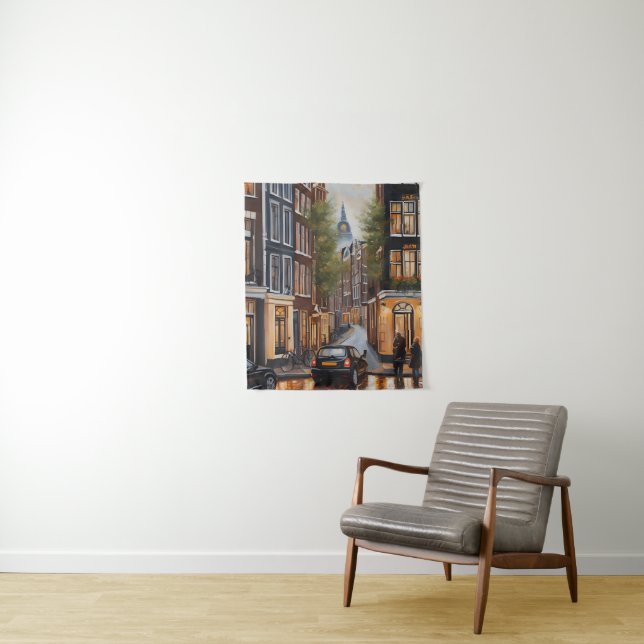 Tapete De Parede pintura a óleo de Amsterdã (In Situ)