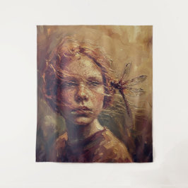 Tapete De Parede Pintura a Óleo Impressionista Quente – Sussurro de