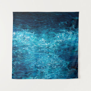 Tapete De Parede pintura a óleo mostrando ondas no oceano ou no ma
