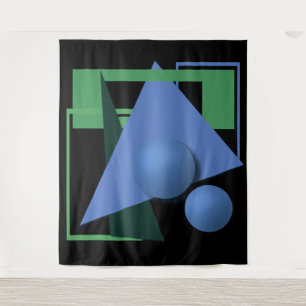 Tapete De Parede pintura abstrato, abstração, verde e preto
