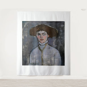 Tapete De Parede pintura artística de Amedeo Modigliani