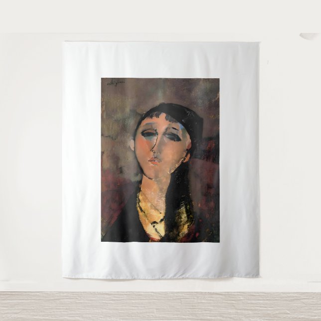 Tapete De Parede pintura de Amedeo Modigliani (Frente)