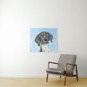 Tapete De Parede Pintura de ponteiro em branco alemão - Arte origin