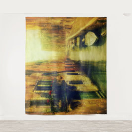 Tapete De Parede Pintura do Canal de Veneza