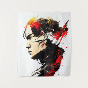 Tapete De Parede Pintura Marcial Kung Fu Wild Free Spirit