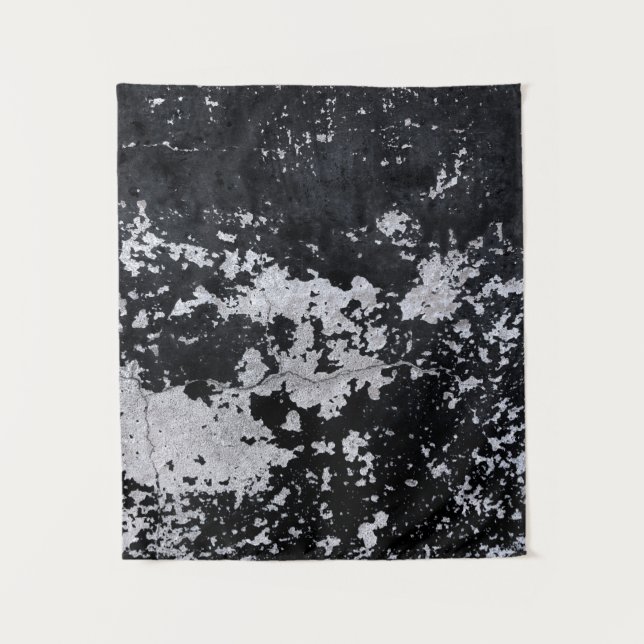 Tapete De Parede Pintura preta estilizada (Frente)