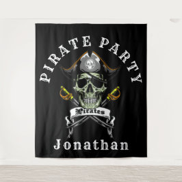 Tapete De Parede Pirate Real Festa de Piratas Fundo
