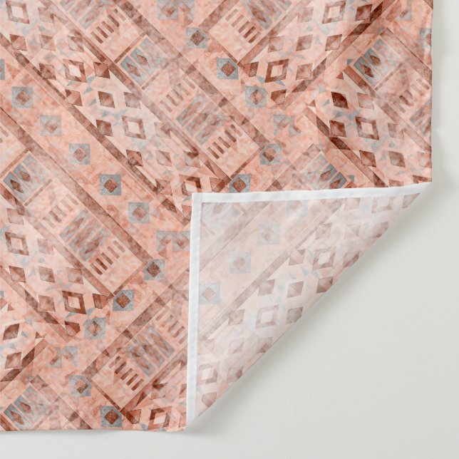 Tapete De Parede Pixie étnico monocromático (Detalhe)