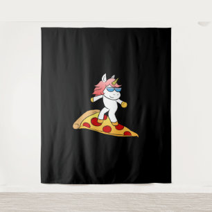 Tapete De Parede Pizza Unicorn