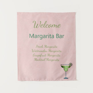 Tapete De Parede Placa de Boas-Vindas com Texto Personalizado Marga