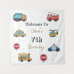 Tapete De Parede Placa de boas-vindas para festa de aniversário de
