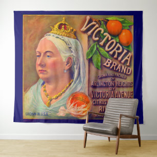Tapete De Parede Placa de fruta dos anos 30 Laranjas da marca Victo