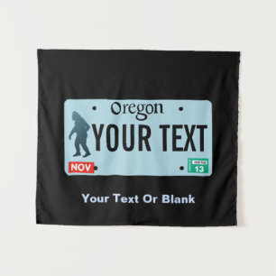 Tapete De Parede Placa de Licença do Oregon Sasquatch