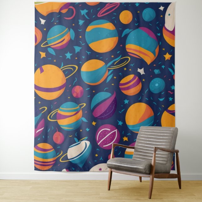 Tapete De Parede  Planets Wallpaper (In Situ)