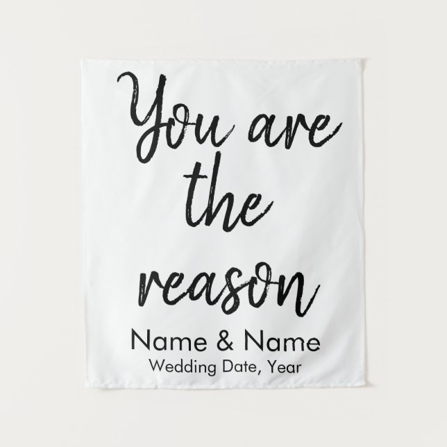 Tapete De Parede Plano de Casamento Personalizado para Recepção em  (Frente)