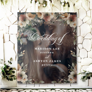 Tapete De Parede Plano de fundo Boho Picture Overlay Foto Booth