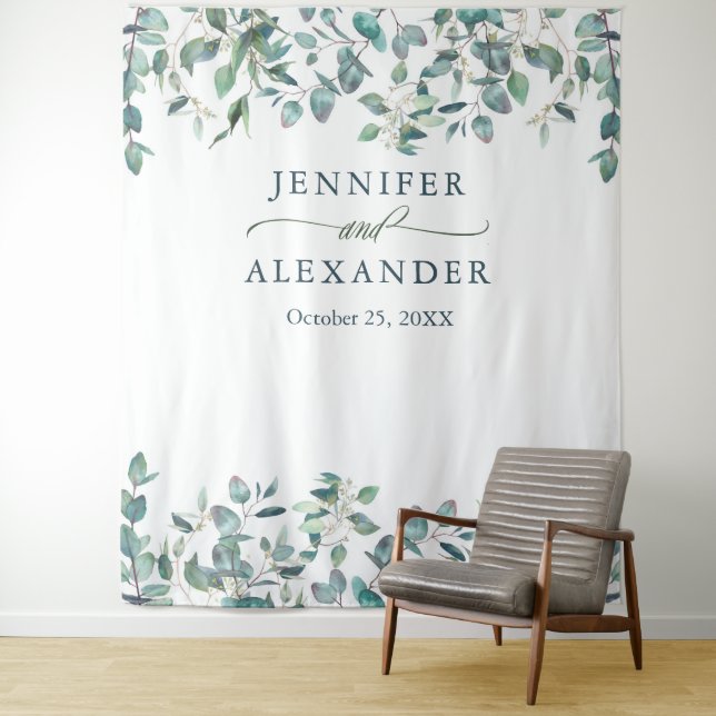 Tapete De Parede Plano de Fundo de Foto de Casamento Eucalyptus Wat (In Situ)