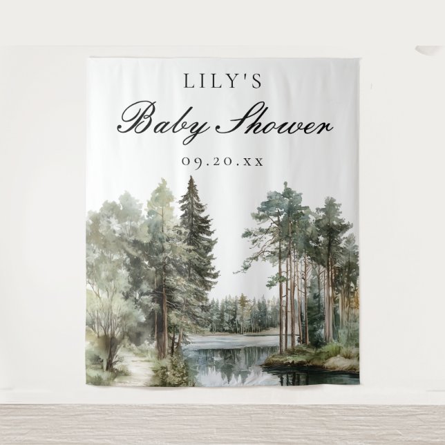 Tapete De Parede Plano de Fundo de Fotografias do Chá de fraldas da (Frente)