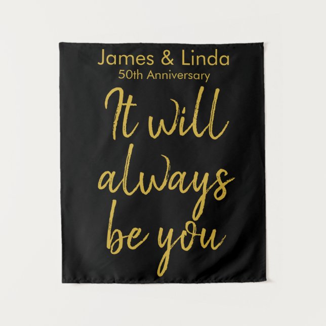 Tapete De Parede Plano de fundo de fotos da Booth do Partido Dourad (Frente)