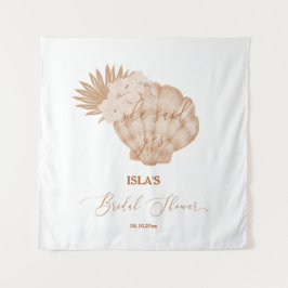 Tapete De Parede Plano de fundo de fotos do Chá de panela Boho Beac