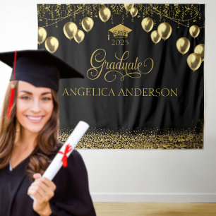 Tapete De Parede Plano de fundo de fotos Dourado preto para gradaçã