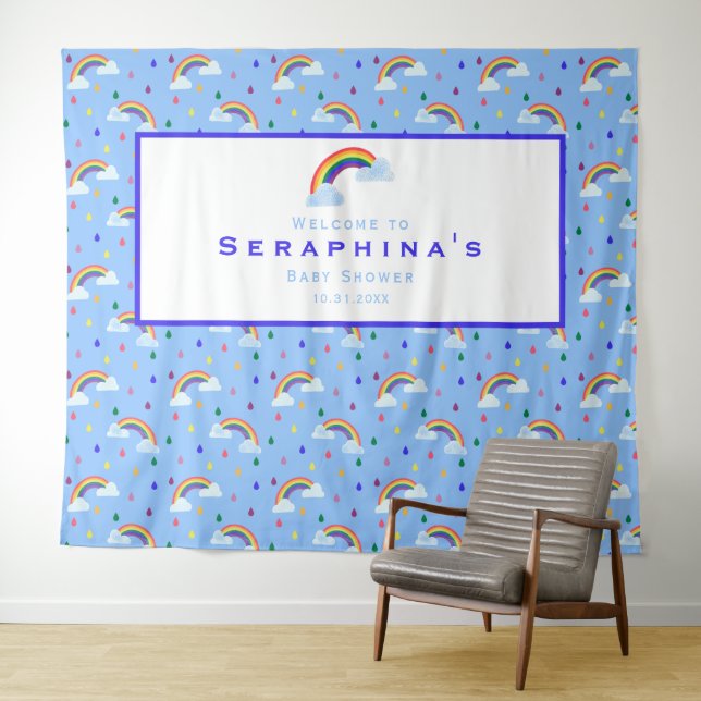 Tapete De Parede Plano de Fundo do Chá de fraldas de Padrão do Cute (In Situ (Horizontal))