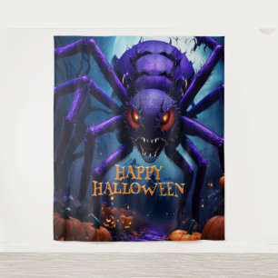 Tapete De Parede Plano de fundo do Halloween do Spider Monster