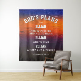 Tapete De Parede Planos de DEUS Personalizados Jeremias 29:11 Crist