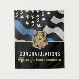 Tapete De Parede Polícia de Linha Azul do Partido de Reforma da Pol