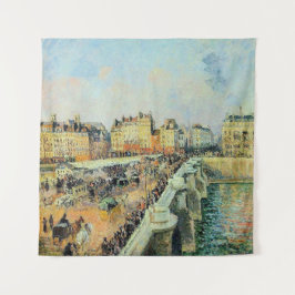 Tapete De Parede Pont Neuf, Tarde, Sunlight Camille Pissarro