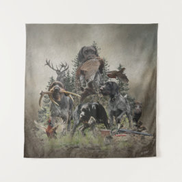 Tapete De Parede Ponteiro alemão Wirehaired