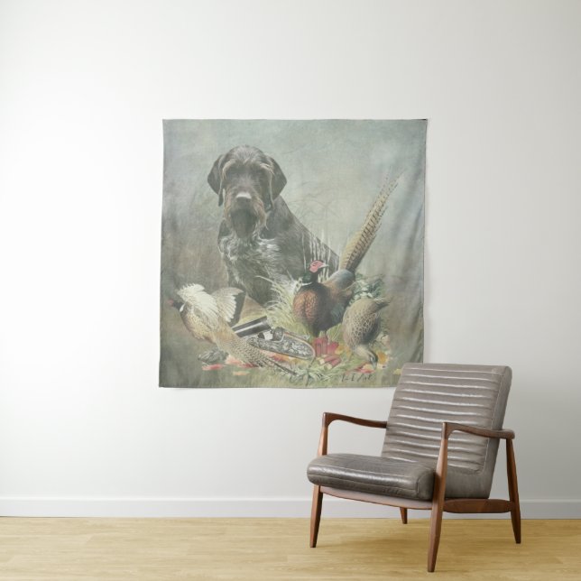 Tapete De Parede Ponteiro alemão Wirehaired (In Situ)
