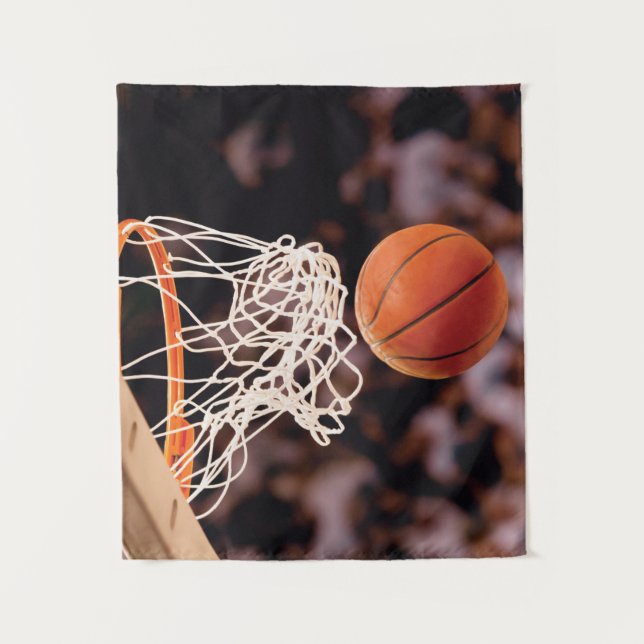 Tapete De Parede Pontuação de Basquete (Frente)