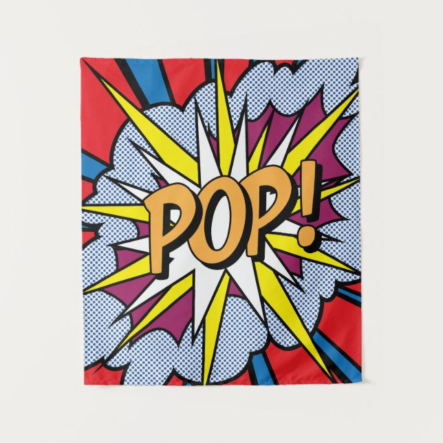 Tapete De Parede Pop Art (Frente)