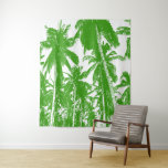Tapete De Parede Pop-Art Estilo Palmeiras Tropicais Design<br><div class="desc">Palmeiras tropicais. Padrão de folhas. Um padrão de folha. Abstrato de palmeiras de arte-pop,  velhas e impressionantes,  pós-erizadas design. Verde e branco.</div>