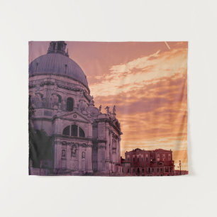 Tapete De Parede Pôr do sol sobre Basilica em Veneza