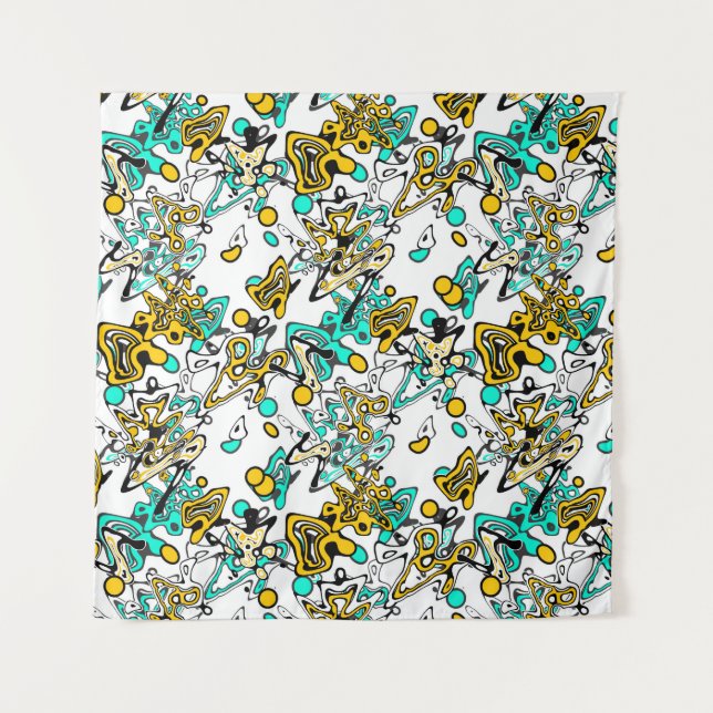 Tapete De Parede Porta, abstrato (Frente)