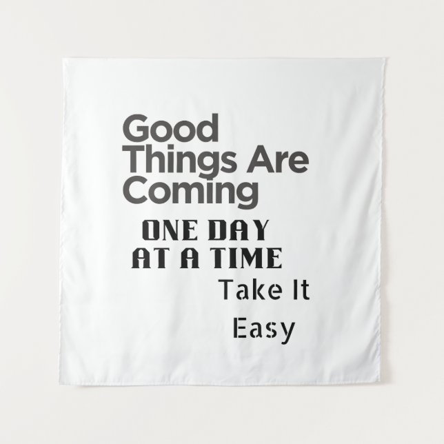 Tapete De Parede positive quote art (Frente)