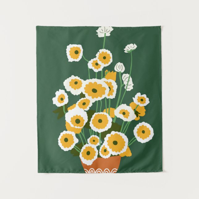 Tapete De Parede Pote castanho (Frente)