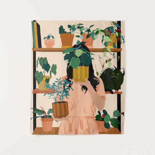 Tapete De Parede Potted Oasis (Frente)