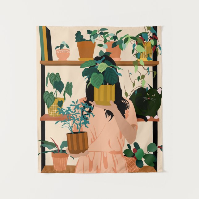 Tapete De Parede Potted Oasis (Frente)