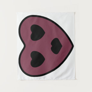 Tapete De Parede Pout da face do coração