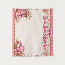 Pratos de Papel para Chá de Bebê Cowgirl Rosa | Bo