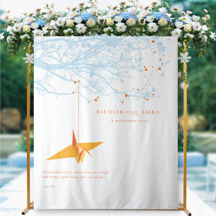 Tapete De Parede Prendendo Plano de Foto de Casamento com Crane de